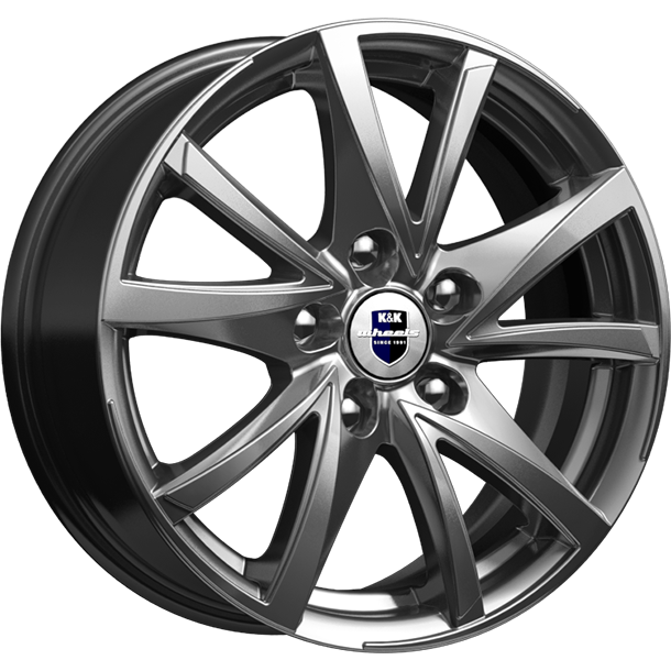 Диски K&K Игуана 5.5x14/4x100 D67.1 ET35 K-AND-K-DARK-PLATINUM