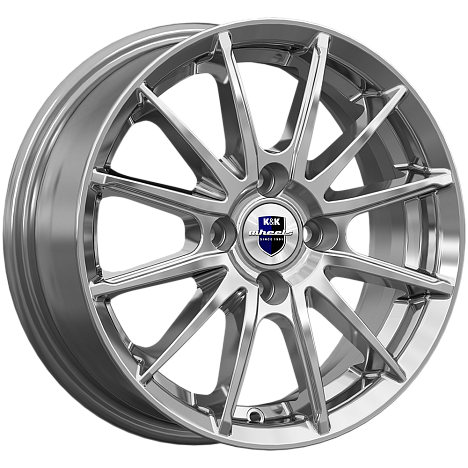 Диски K&K Квант 5.5x14/4x100 D56.6 ET40 K-AND-K-DARK-PLATINUM