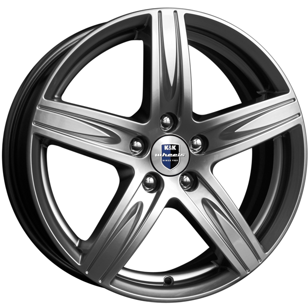 Диски K&K Андорра 6.5x16/5x105 D56.6 ET39 K-AND-K-ALMAZ-CHERNYY
