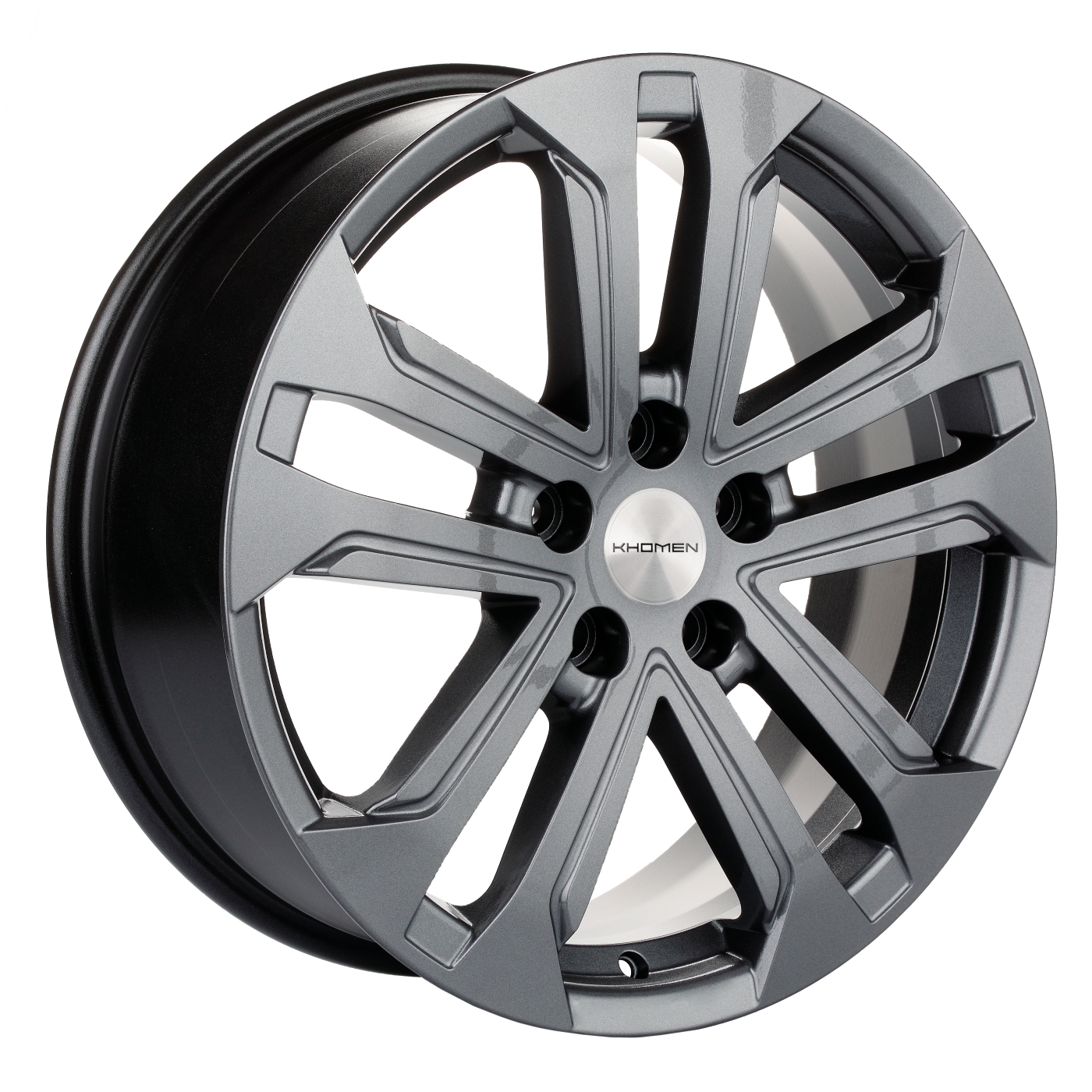 Диски Khomen Wheels KHW1803 7x18/5x114.3 D54.1 ET53 KHOMEN-WHEELS-GRAY