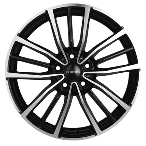 Диски Khomen Wheels KHW1812 7x18/5x114.3 D54.1 ET53 KHOMEN-WHEELS-BLACK-FP