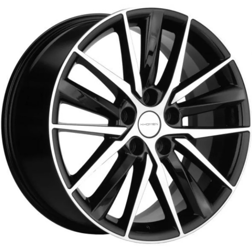 Диски Khomen Wheels KHW1807 8x18/5x112 D66.6 ET39 KHOMEN-WHEELS-BLACK-FP