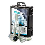 Болты секретные Farad SicuStar VN428 M14x1.5 S28 H17 Zn конус